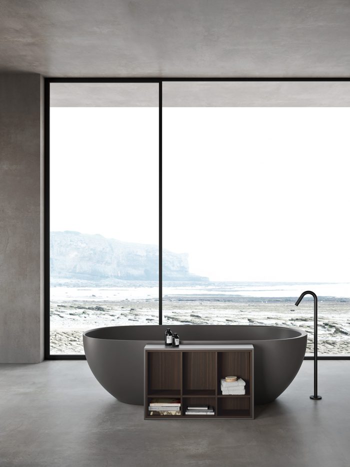 Vasca Hole con libreria REXA Design