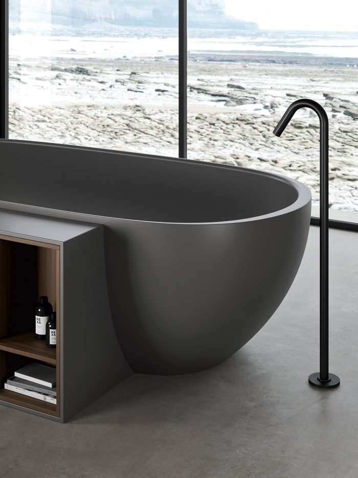 Vasca Hole con libreria REXA Design