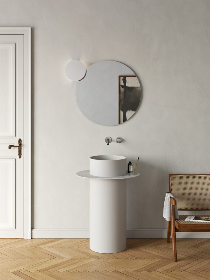 Lavabo a terra Discovolante REXA Design