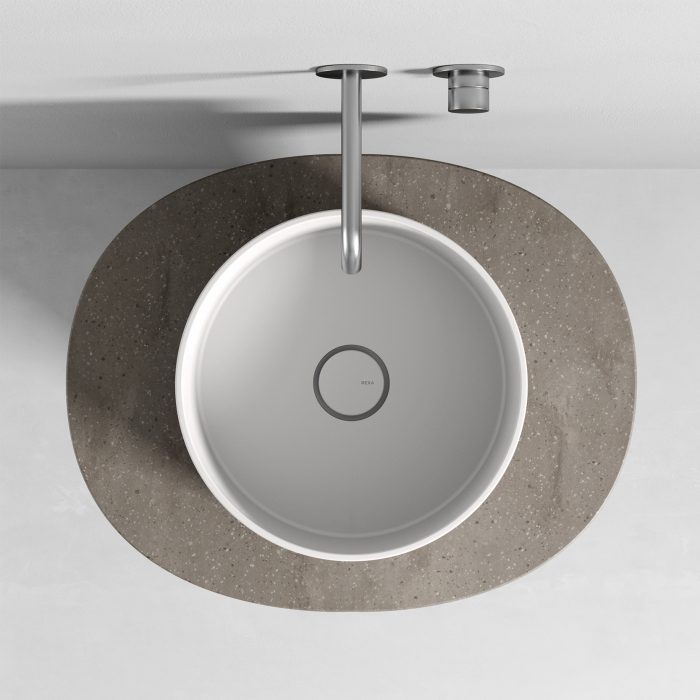 Lavabo a terra Discovolante REXA Design