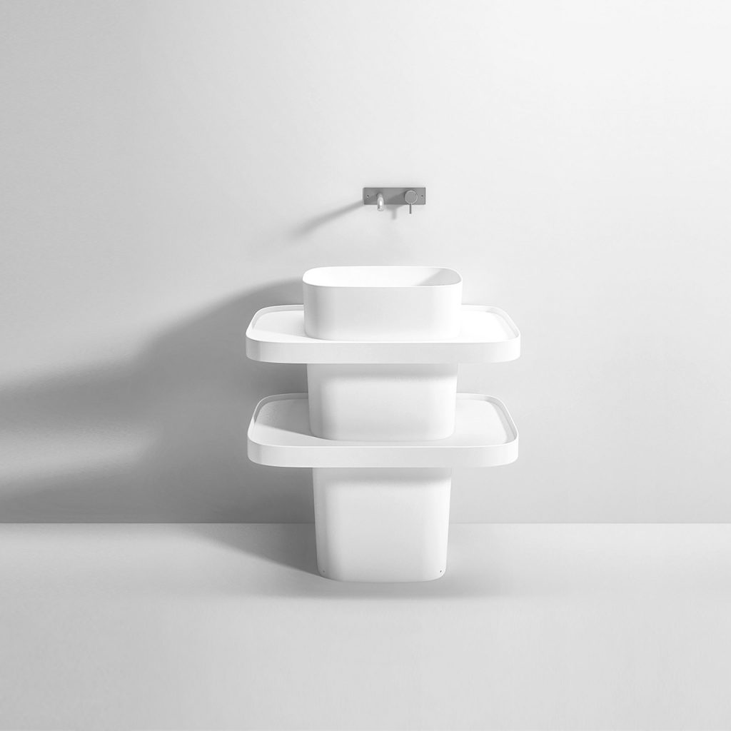 Lavabo a terra Fonte Totem REXA Design