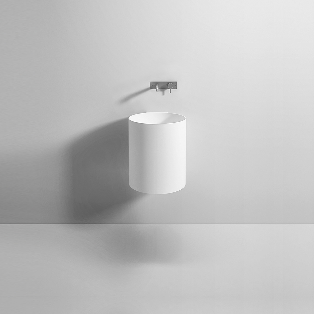 Lavabo sospeso Unico rotondo REXA Design