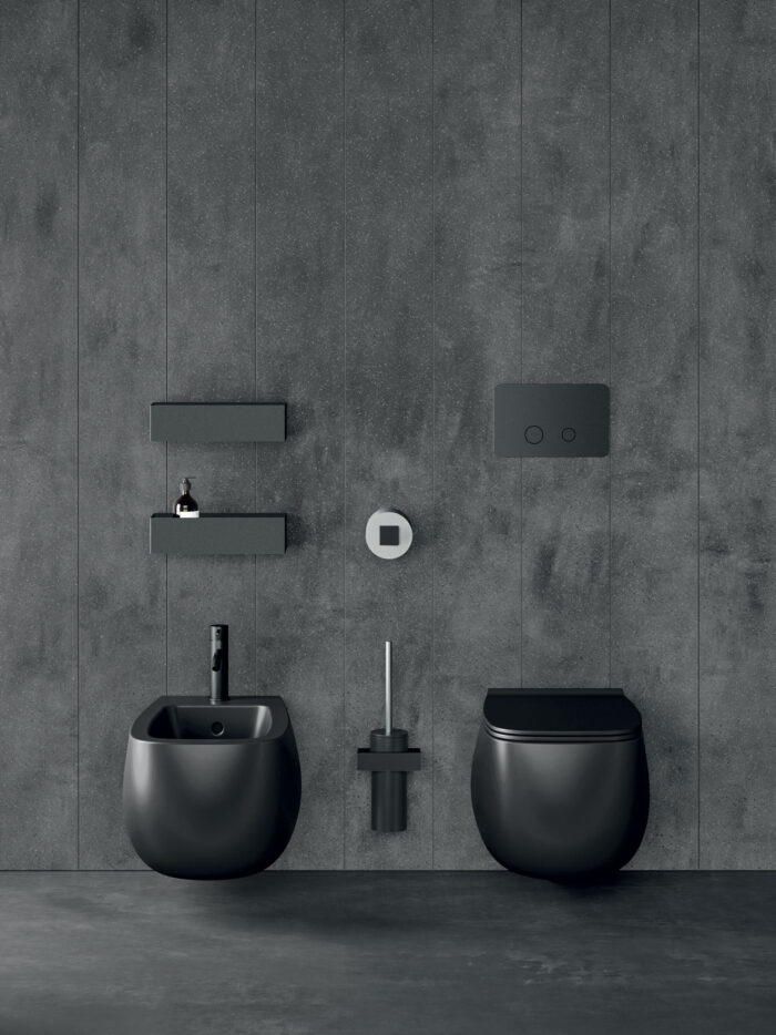 Rivestimento in Corian® fresato REXA design