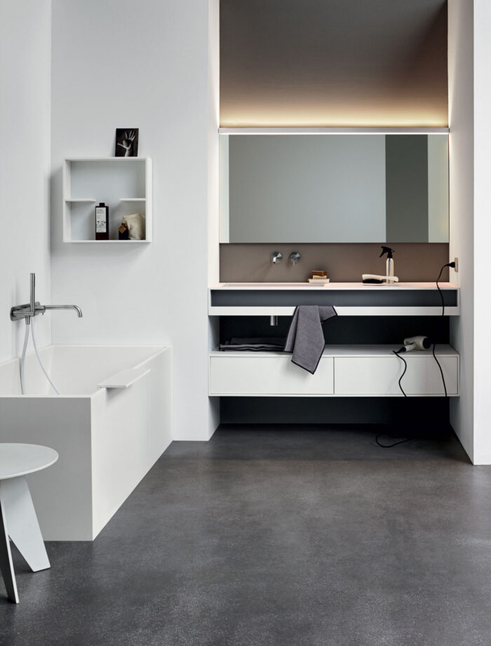 Top in Corian® con portasalviette REXA Design