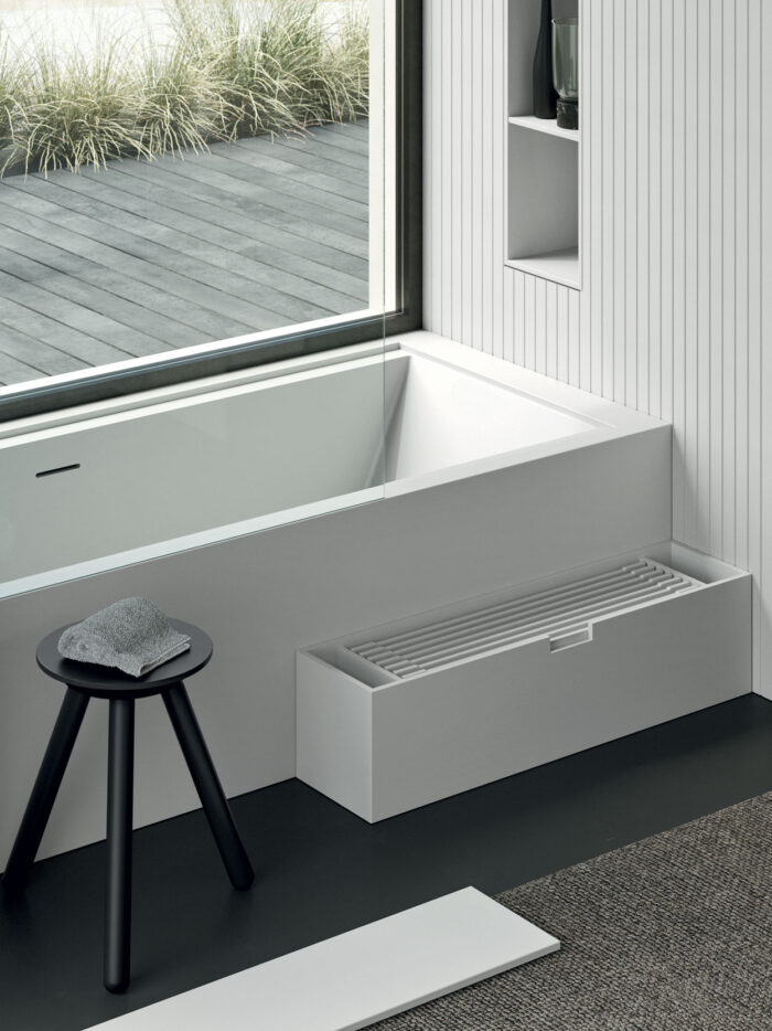Box porta doghe in Corian® REXA Design