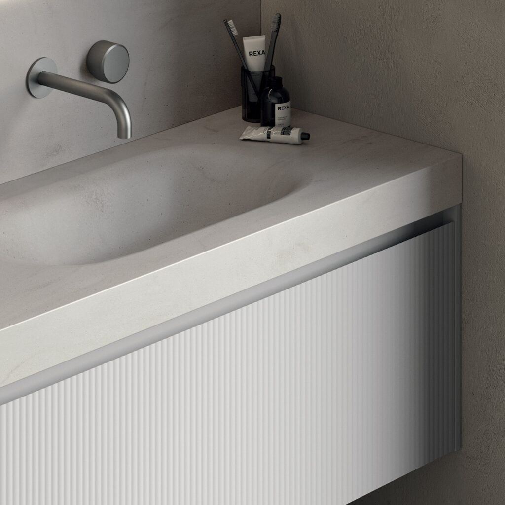 Mobili R1 rubinetti Button REXA Design