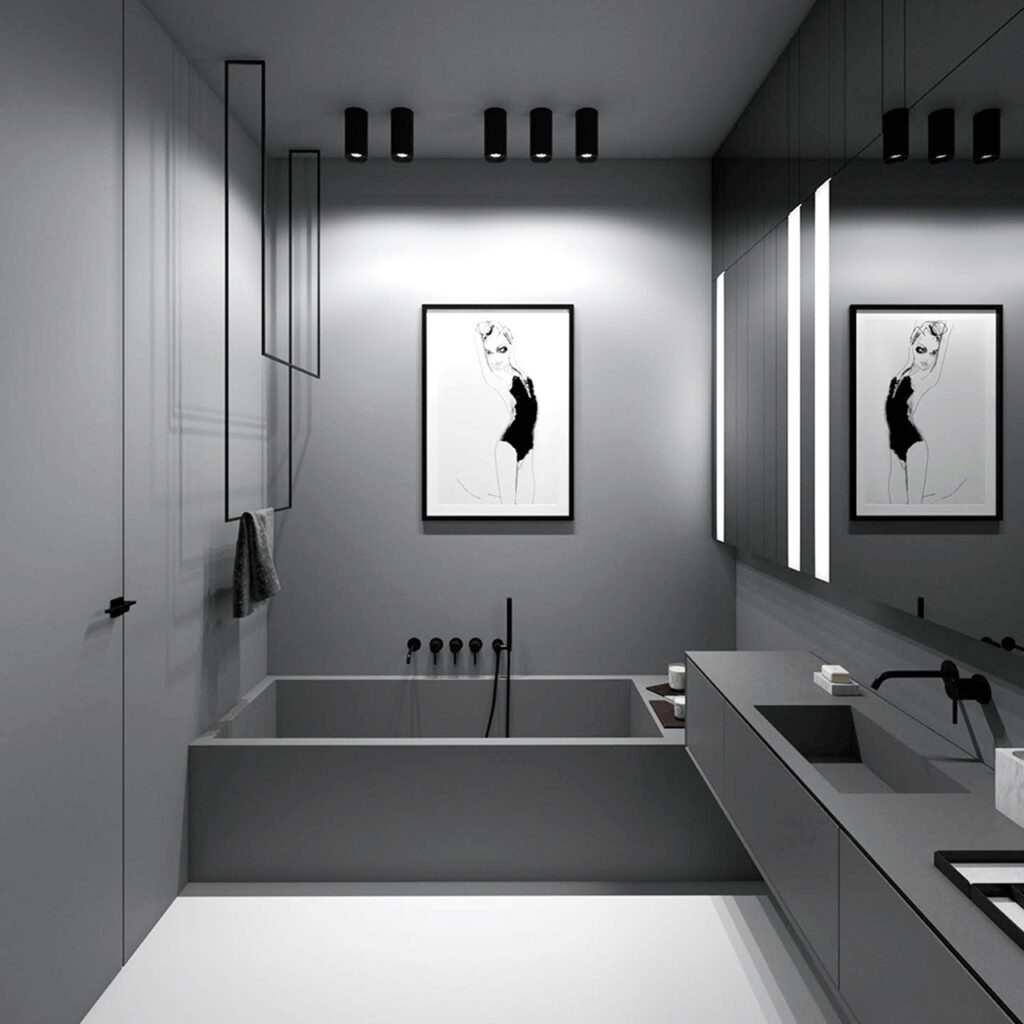 Villa in Polonia con arredo REXA Design